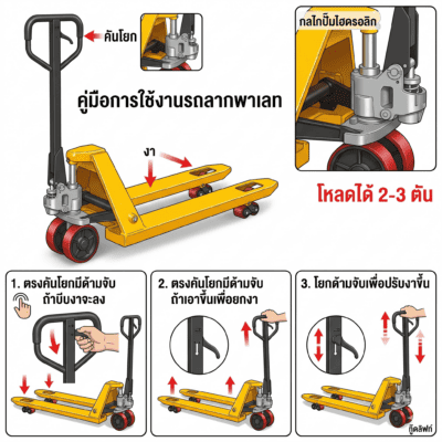 ขายแฮนด์ลิฟท์ แฮนด์ลิฟต์ handlift ขายทั่วประเทศไทย พร้อมจัดส่ง goodrichfokrlift