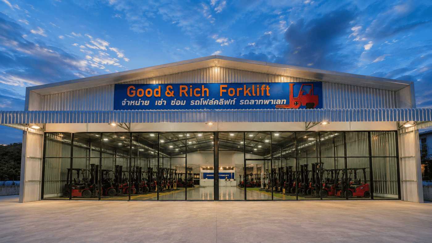 ตัวแทนจำหน่าย Heli Forklift อย่างเป็นทางการ Goodrich Forklift.