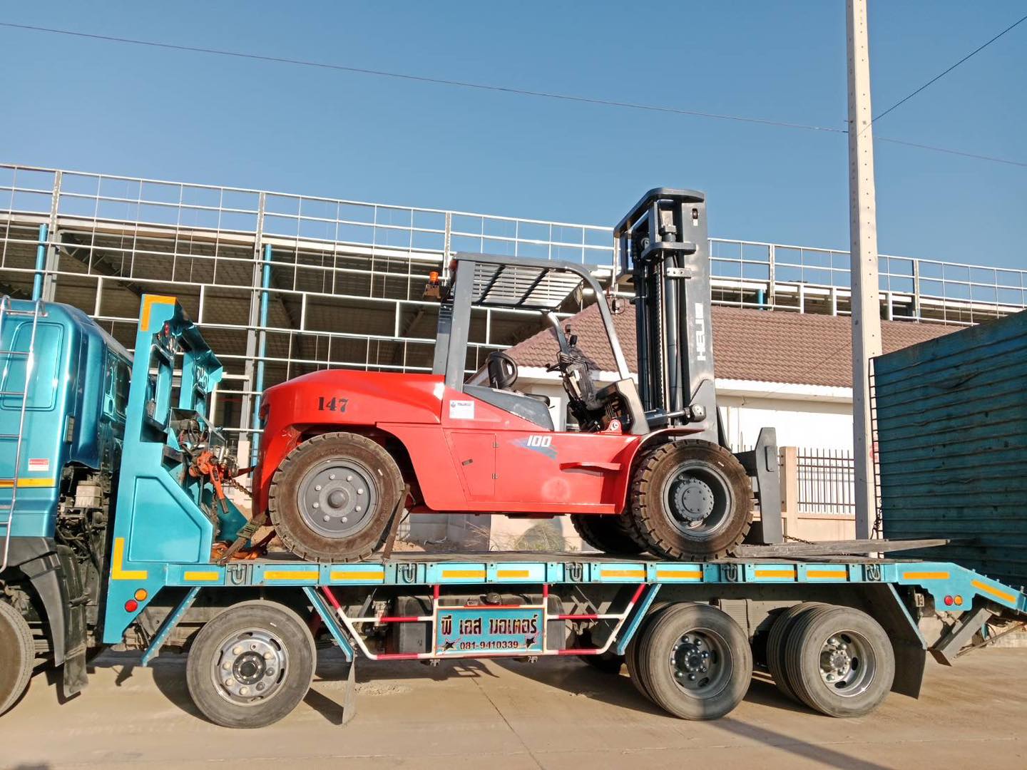 เช่ารถโฟล์คลิฟท์ 10 ตัน
