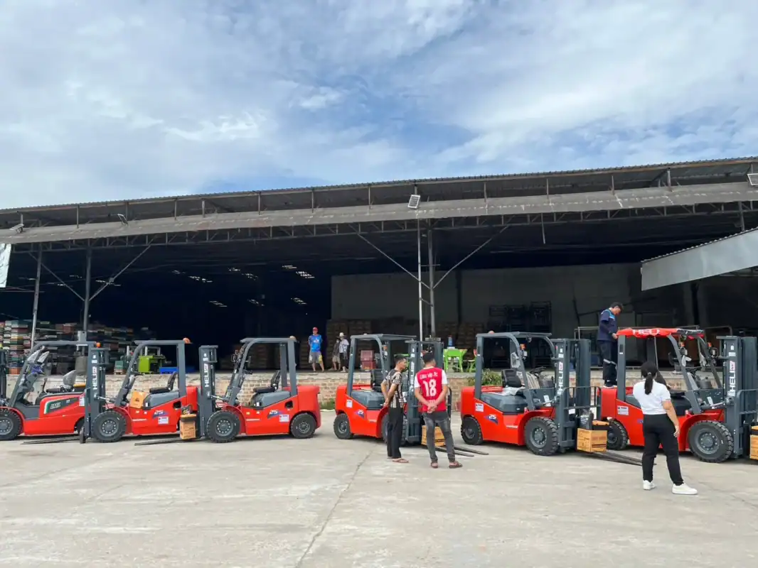 Heli forklift บริษัท กู๊ด แอนด์ ริช เพาเวอร์พลัส จำกัด